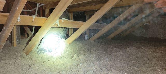 Attic after