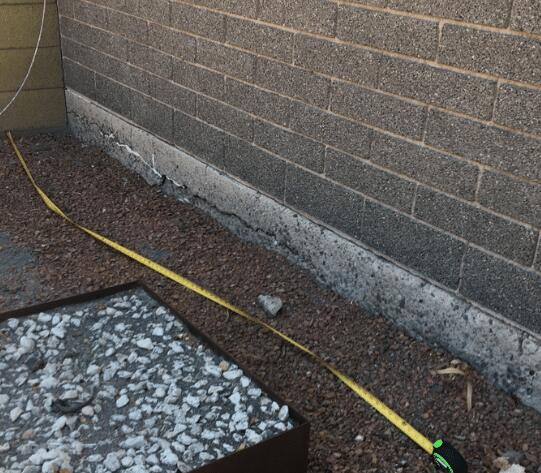 Cracks on Stem Wall