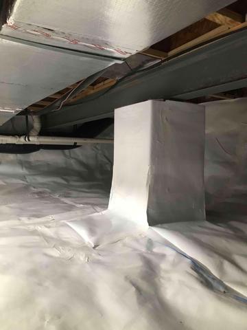 Crawl Space Moisture Barrier