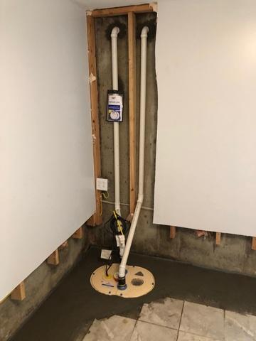 Sump Pump Installation