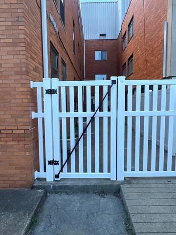 6' Biscayne Picket / 6' Acadia Privacy White Vinyl Fence / (2) 4' gates / (1) 3' gate (2 of the 3 gates will have panic exit hardware