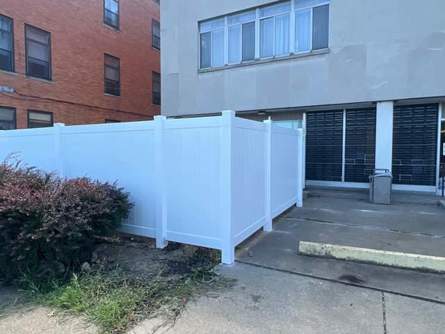 6' Biscayne Picket / 6' Acadia Privacy White Vinyl Fence / (2) 4' gates / (1) 3' gate (2 of the 3 gates will have panic exit hardware