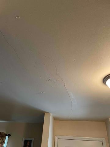 Interior Wall Crack