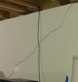 Cracked Foundation Inside