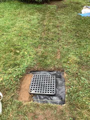Underground Downspout