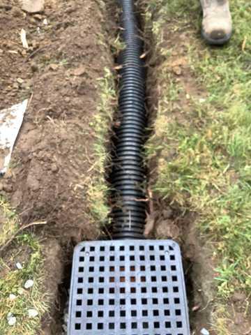 Underground Downspout