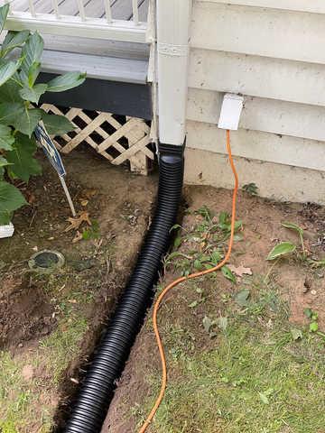 Underground Downspout