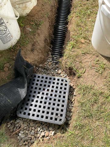 Underground Downspout