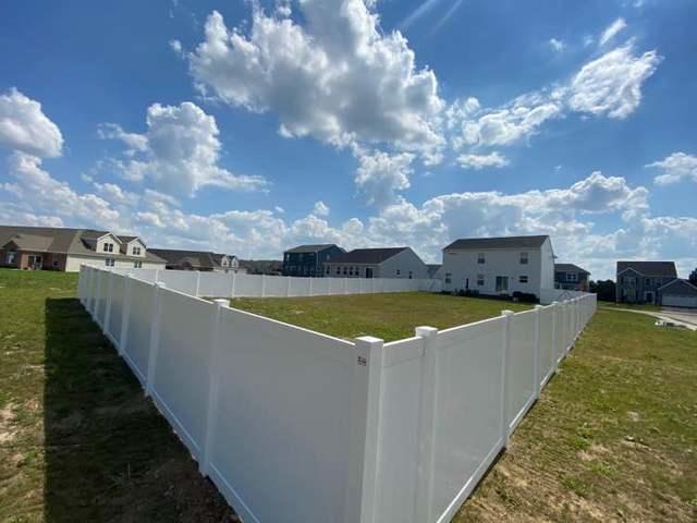 6' Acadia Privacy White Vinyl Fence / (1) 3' gate / (1) 8' double gate