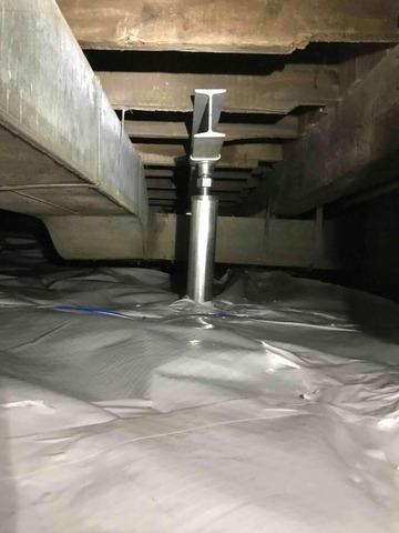 Crawl Space Floor Joist Repair