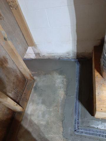 Waterproofed Basement