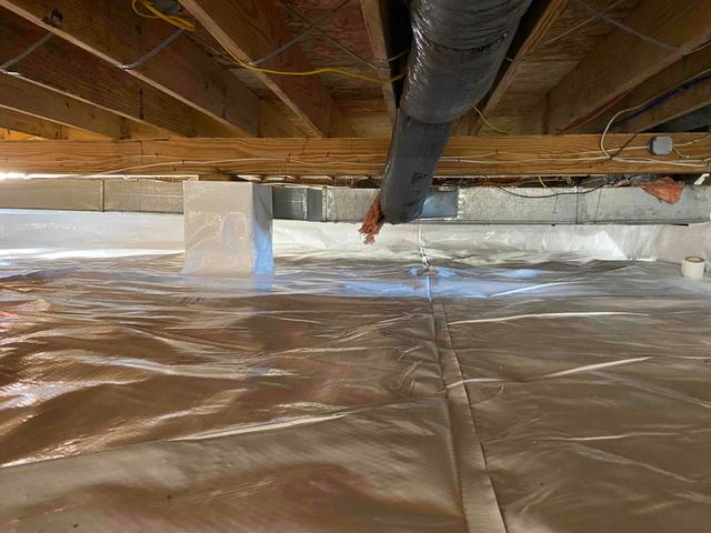 Crawl Space Moisture Barrier