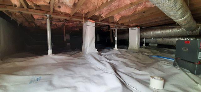 Crawl Space Encapsulation and SmartJacks