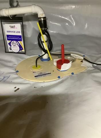 Installed Sump Pump