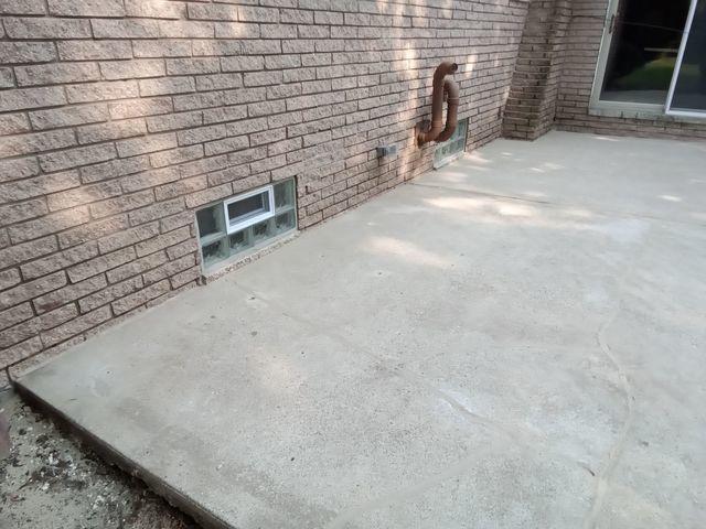 Concrete Patio Cracks and Joints Sealed