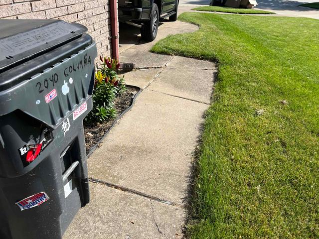 Sidewalk Concrete Slabs Sink, Crack, and Shift Creating Hazards