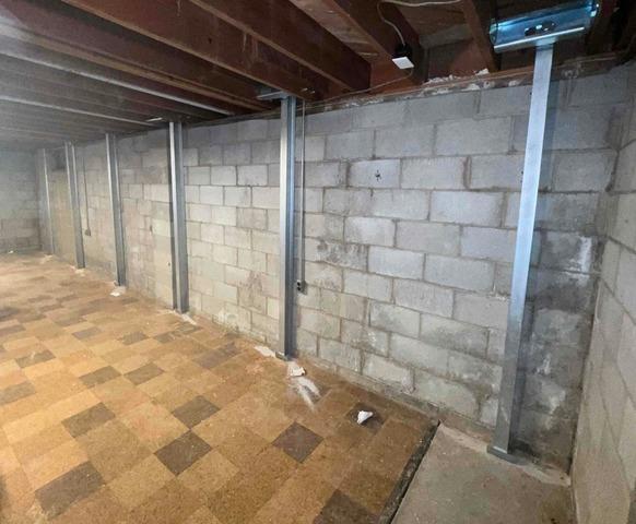 Basement Wall Repair