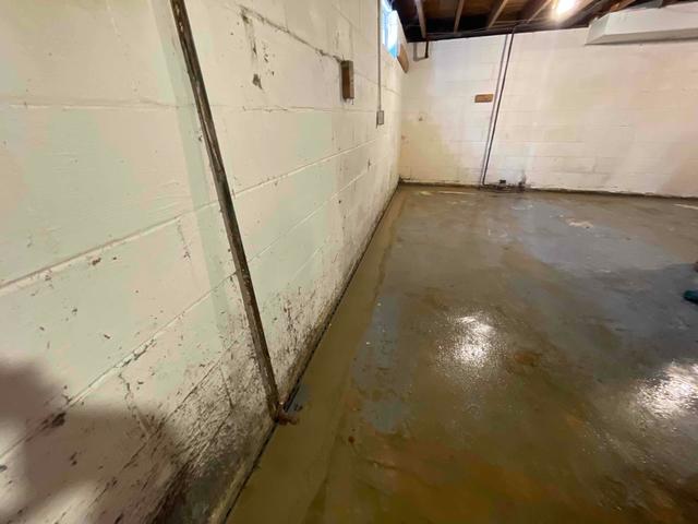 Basement Floor Drainage System