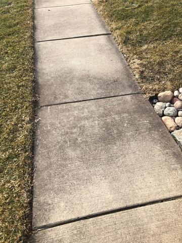 Uneven front walkway in White Lake, Mi