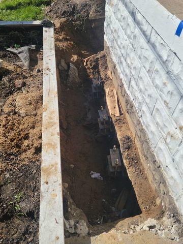 Helical Piers installation