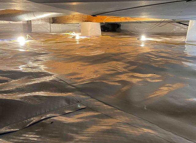 Crawl Space Moisture Barrier