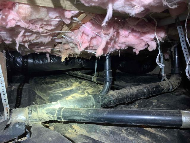 Fiberglass Insulation Falling in Pieces