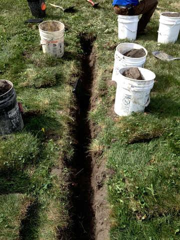 Underground Downspout