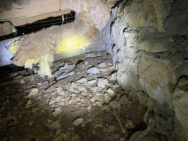 Unhealthy Crawl Space