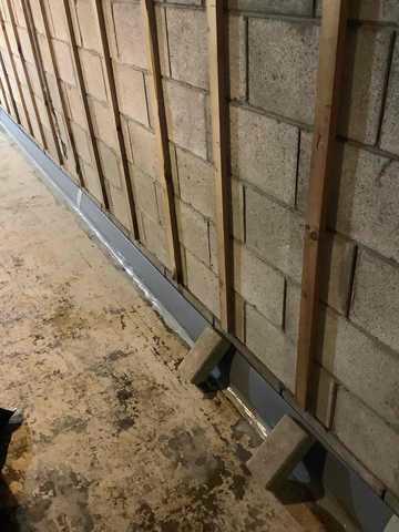 Drytrak Nova Basement Systems Photo Album - East Chicago, Indiana DryTrak System