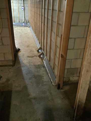 Drytrak Nova Basement Systems Photo Album - East Chicago, Indiana DryTrak System