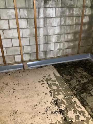 Drytrak Nova Basement Systems Photo Album - East Chicago, Indiana DryTrak System