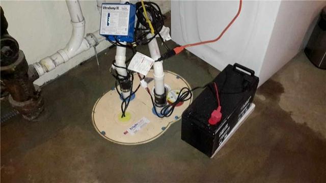 Sump Pump with Triple Protection 