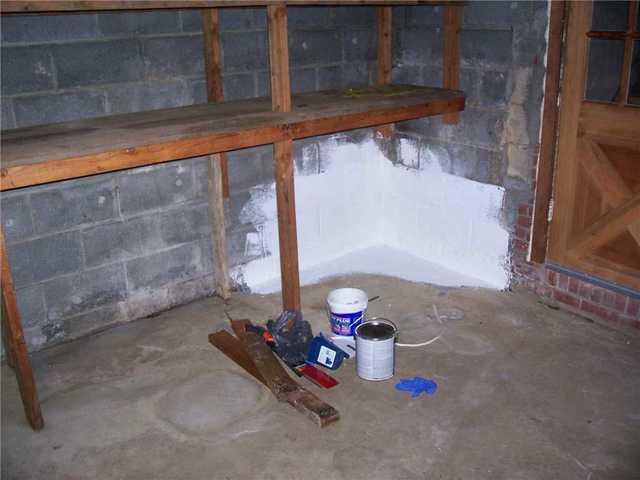 Water in this South Amboy Basement