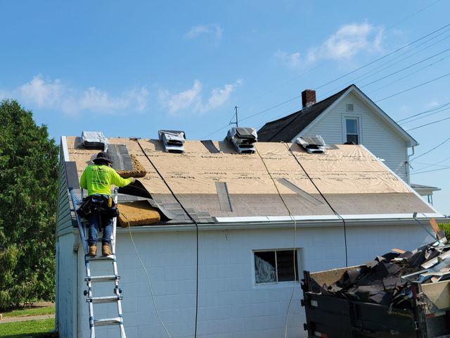 During - Underlayment Instlatiion