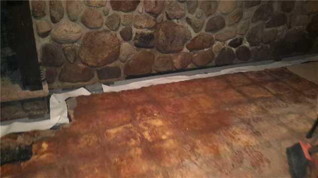 Installation of Basement Waterproofing System