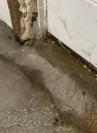 Water Entering Doorway