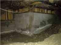 <p>This crawlspace is dirty and dark, once the CleanSpace is installed the homeowner can use this space for storage and not have to worry about moisture.</p>