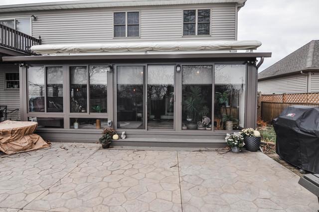 Color Matched Sunroom