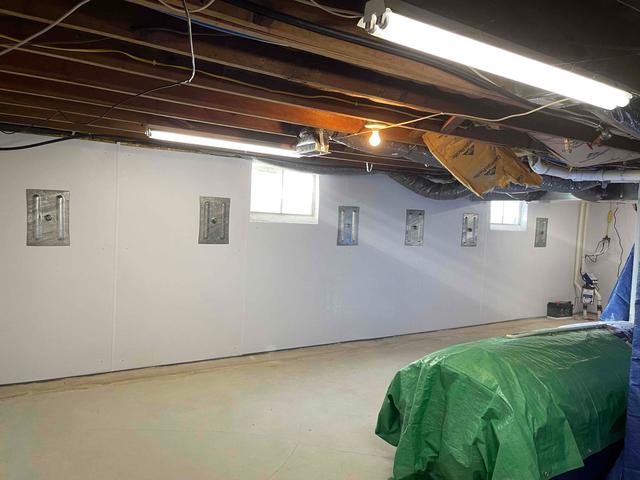 Bowing Wall Repair
