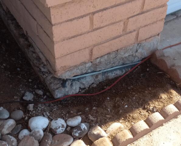 Stem Wall Repair Process: Rebar Replacement