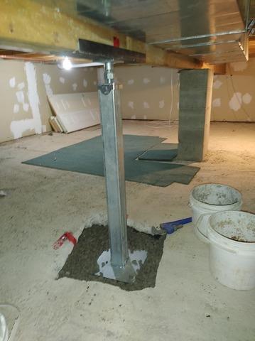 12 x 12 plate and jacks