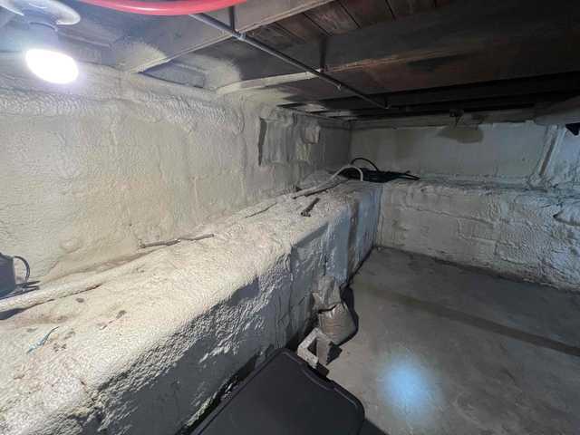 Basement Waterproofing (Before)