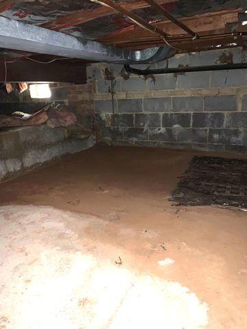 Wet Crawl Space