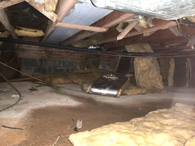 Water in Crawl Space