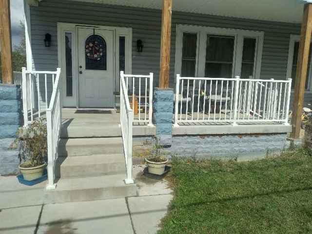 White Aluminum Railing in Ellwood City, PA