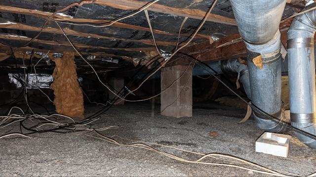 Crawl Space Before