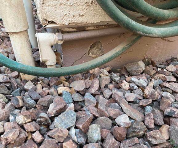 Stem Wall Repair: Flaking Paint