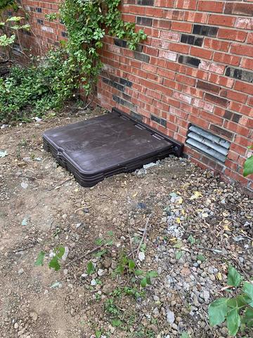 Crawl Space Door Install