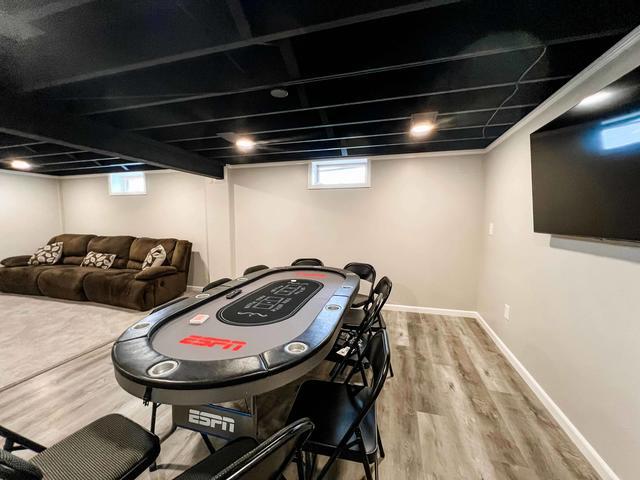 Basement living space