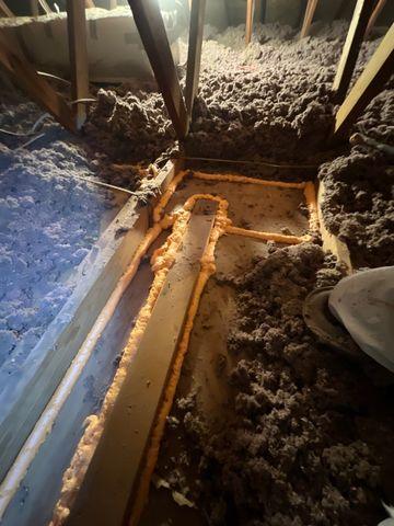 Air Sealing with Zyp Foam